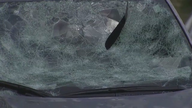 Not one home, car untouched by hail in Round Rock neighborhood