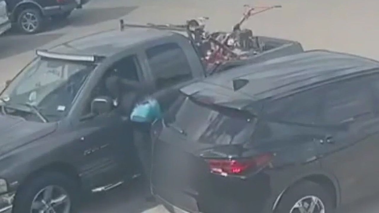 南奥斯汀停车场拍到疑似被监视的盗窃事件