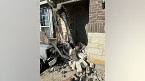 SUV hits home, injures dog in Manor