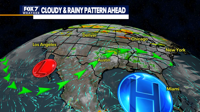 Austin weather: Rain possible all week