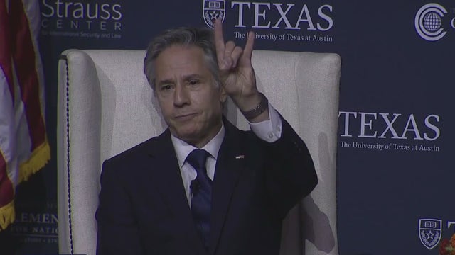 Secretary of State Antony Blinken speaks on border crisis, war in Ukraine, and A.I. at UT Austin