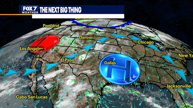 Austin weather: Rain, much cooler temperatures on the way soon