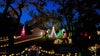 Holiday light display in Cedar Park helping community
