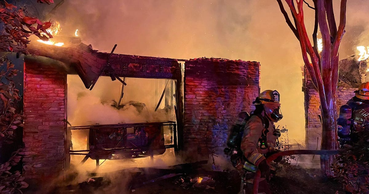 Large house fire overnight in Southeast Austin | FOX 7 Austin