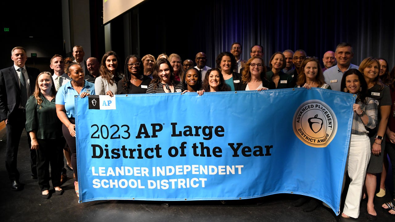 Leander ISD named 2023 AP Large District of the Year by College Board