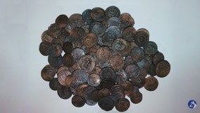 Watch: Thousands of 'exceptional' bronze coins found off coast of Sardinia