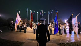 Round Rock named Purple Heart City during Veterans Day celebrations