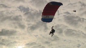 Gov. Abbott skydives with 106-year-old Georgetown man