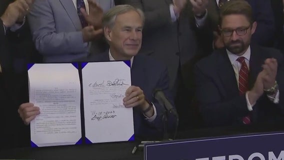 Gov. Abbott signs bill limiting COVID restrictions in Texas