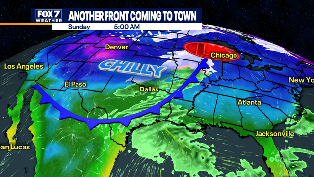 Austin weather: Another cold front coming to town