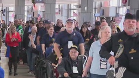 Texas World War II veterans honored in 88th Honor Flight Austin
