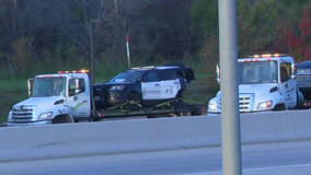 Crash involving police car in southeast Austin causes delays to airport