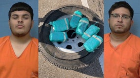 Cash bundles found in spare tire in Fayette County; 2 arrested