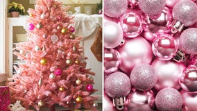 Search for 'pink Christmas trees' spikes as 'Barbiecore' trend hits holiday season