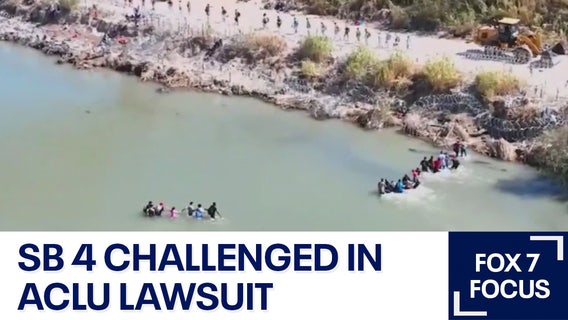 Controversial border security law challenged in ACLU lawsuit