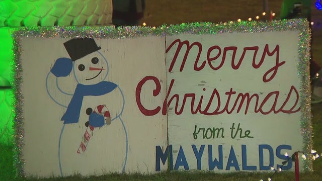 Holiday display helps brighten lives of sick children in Central Texas