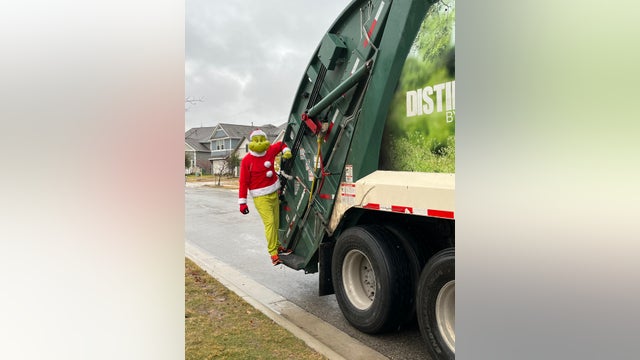 How the Grinch steals trash instead of Christmas in WilCo