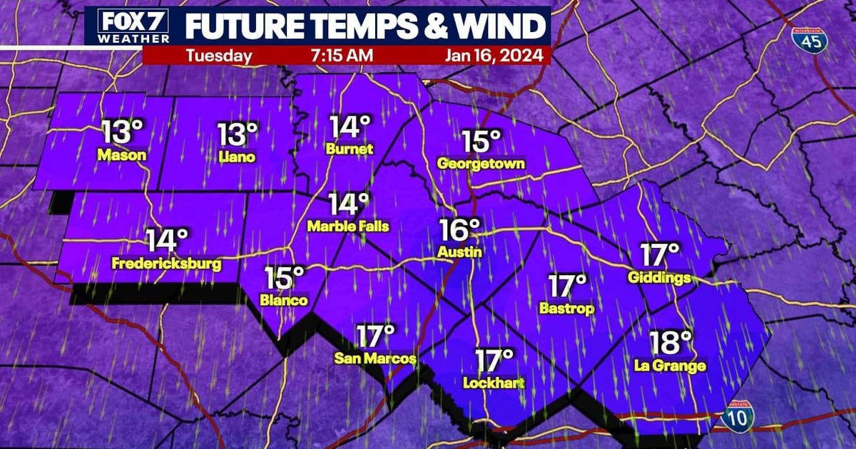 Austin weather: Cold weather shelters activated for Jan. 13-16 | FOX 7 ...