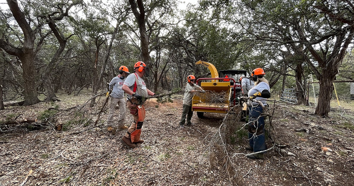Veteran-led volunteer group clears tree debris in Williamson County ...