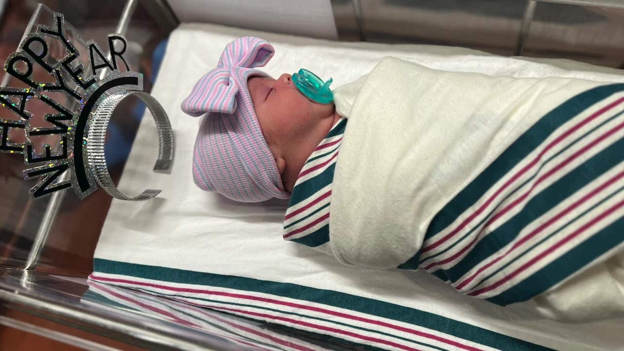 It's a boy! AnMed shows off first baby born in 2024