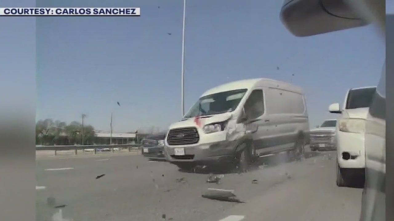 新视频展示了导致在Round Rock发生多车相撞的原因