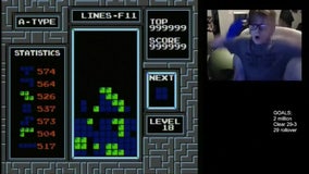 13-year-old gamer becomes first to beat 'unbeatable' Tetris