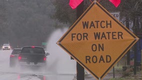 Flooding in Fayette County overflows streams, submerges roads