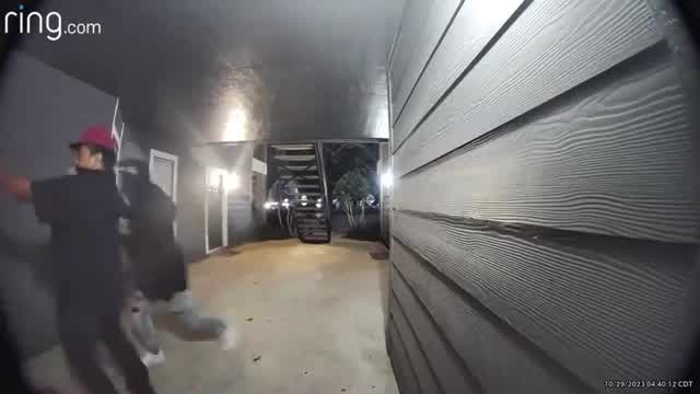 VIDEO: Friends escape during armed home invasion in Austin