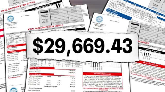 Empty Atlanta lot with no water line gets nearly $30K bill, owner appeals and loses