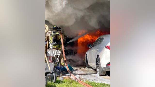 AFD responds to large shed fire in West Austin