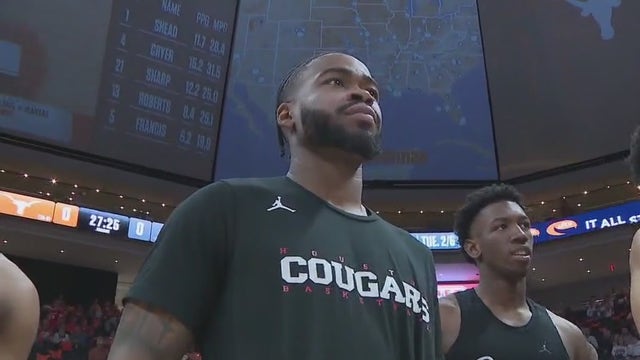 Houston basketball standout returns home, plays against the Longhorns