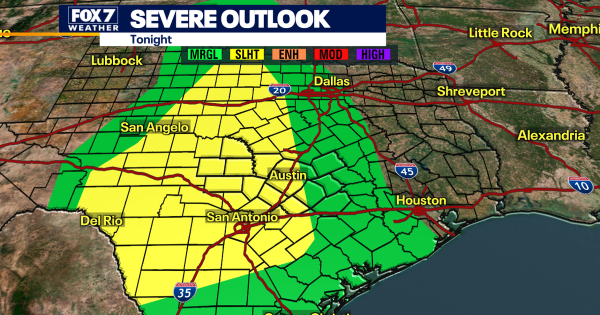 Austin weather: Severe thunderstorm watch issued for parts of Central ...