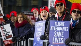 Thousands of flight attendants to hold nationwide pickets amid contract negotiations