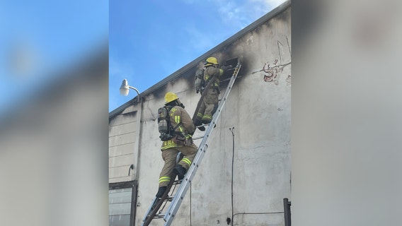 PHOTOS: Parts of S Congress shut down for structure fire: AFD