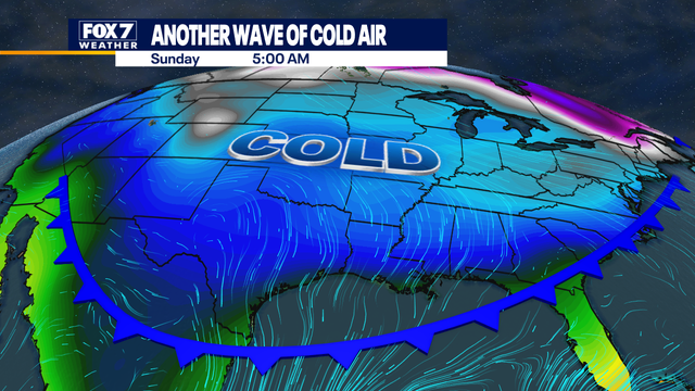 Austin weather: Strong cold front before temperatures heat up