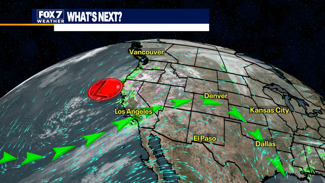 Austin weather: Warming trend before rain returns