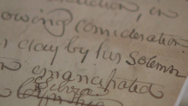 Black History Month: UT exhibit showcases historic emancipation documents