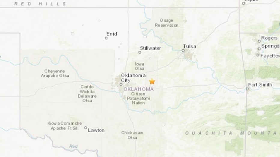 Oklahoma earthquake 5.1 magnitude quake felt statewide