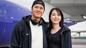 Shohei Ohtani shares first photo of his wife