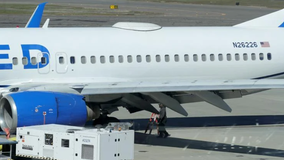 United Airlines flight from SFO lands with missing panel