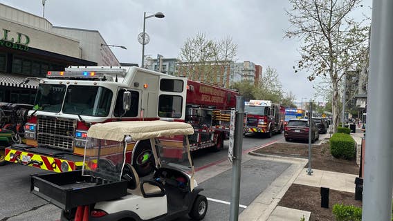 Worker trapped under fallen safe in The Domain; AFD responding