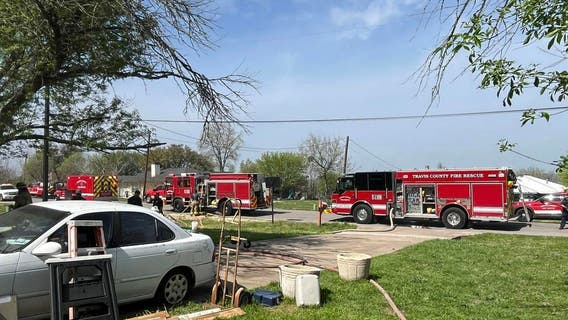 Man arrested for arson after fire in Mustang Ridge