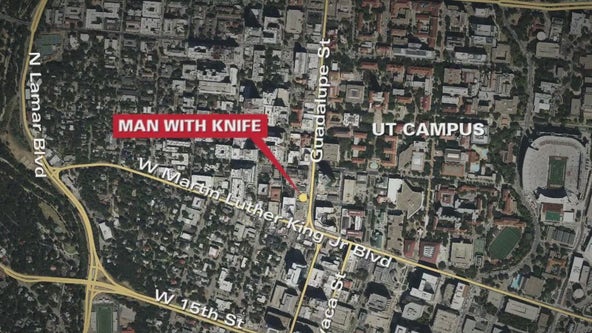 Man threatens police with knife near UT campus: UTPD