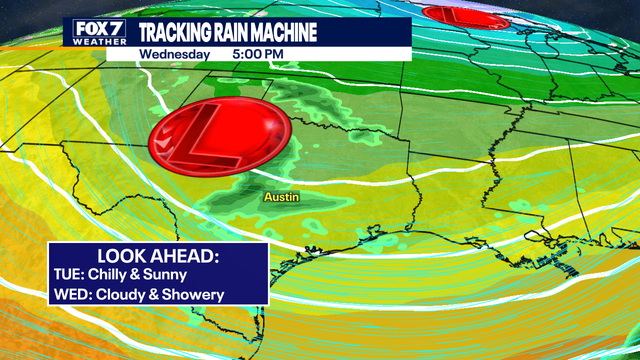 Austin weather: Chilly and sunny Tuesday