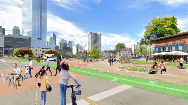 Austin gets $105M grant for I-35 freeway cap at Cesar Chavez