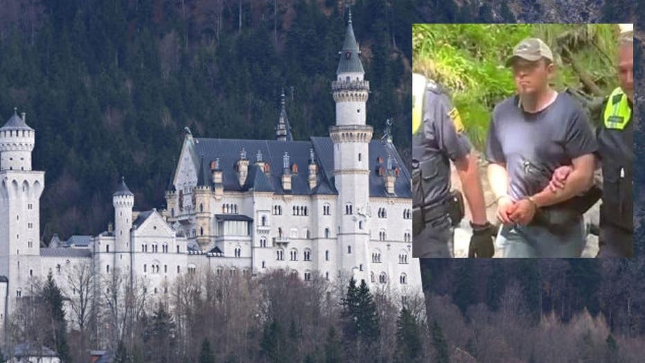 Inset: Troy Bohling/Neuschwanstein castle (Getty Images)