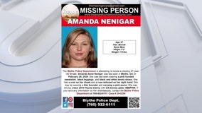 Amanda Nenigar found dead near California-Arizona border