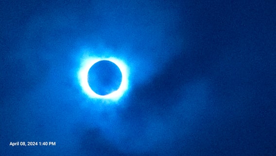 PHOTOS: Total solar eclipse seen across Central Texas