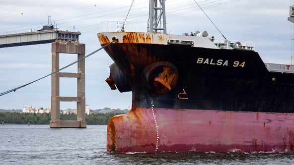 New shipping channel allows first ship to leave Port of Baltimore