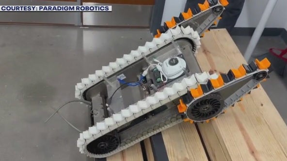 UT robotics team designs robot to protect firefighters for national competition